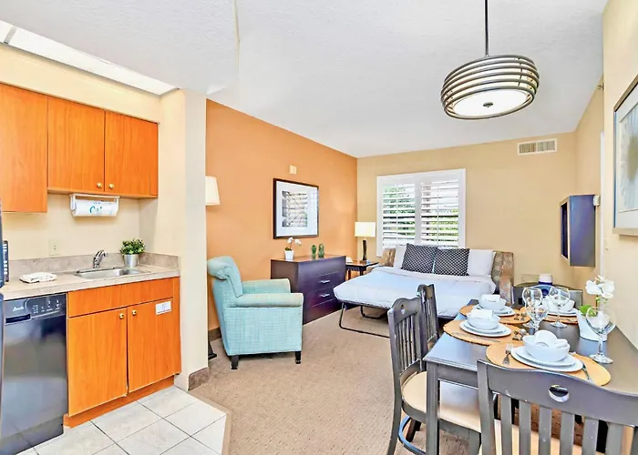 Upscale 1Br Suite - Two Queens Pool - Near Disney